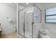 Bathroom with shower, bathtub, and window at 9051 Treasure Trove Ln # 207, Kissimmee, FL 34747