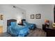 Guest bedroom with two twin beds and wood flooring at 9051 Treasure Trove Ln # 207, Kissimmee, FL 34747