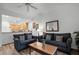 Comfortable living room with two sofas and a coffee table at 9051 Treasure Trove Ln # 207, Kissimmee, FL 34747