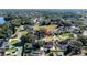 Aerial view of a house's location in a residential neighborhood at 644 Bent Oak Loop, Davenport, FL 33837