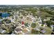 Aerial view showing a house's location within a residential neighborhood at 644 Bent Oak Loop, Davenport, FL 33837