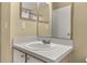 Clean bathroom with single sink vanity and shower at 8711 Rockingham Ter # C, Kissimmee, FL 34747