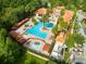 Community boasts a large resort-style pool with plenty of lounge chairs at 1301 Tuscan Ter # 9107, Davenport, FL 33896