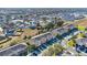 Aerial view of townhouses and community at 1336 Chelsea Dr, Davenport, FL 33897