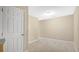 Simple bedroom with carpet flooring and neutral walls at 1336 Chelsea Dr, Davenport, FL 33897