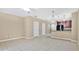 Open kitchen with granite countertops and dark wood cabinets at 1336 Chelsea Dr, Davenport, FL 33897