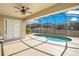 Inviting screened pool and patio area, perfect for relaxation at 3571 Maple Ridge Loop, Kissimmee, FL 34741