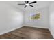 Bright bedroom with hardwood floors and a window at 527 Sunrise Dr, Orlando, FL 32803
