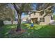 Serene backyard with a large tree and swing at 9026 Dry Creek Ln, Orlando, FL 32832