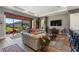 Spacious living area with access to backyard and comfortable seating at 972 Ladera Ranch Rd, Kissimmee, FL 34759