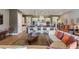 Open floorplan showing living room and kitchen areas at 972 Ladera Ranch Rd, Kissimmee, FL 34759