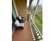 Private balcony with scenic views of the community landscaping at 2778 Almaton Loop # 303, Kissimmee, FL 34747