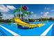 Yellow water slide at a vibrant water park at 2778 Almaton Loop # 303, Kissimmee, FL 34747