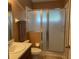 Bathroom featuring a shower and tub combo at 5062 El Destino Dr, Leesburg, FL 34748
