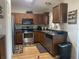 Efficient kitchen with stainless steel appliances and ample cabinetry at 5062 El Destino Dr, Leesburg, FL 34748