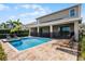 Spacious backyard oasis with a private pool and spa at 7639 Wilmington Loop, Kissimmee, FL 34747