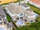 Luxury home with pool and expansive backyard; located in a quiet neighborhood at 812 Desert Mountain Ct, Reunion, FL 34747