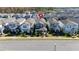 Aerial view of house and neighborhood, showcasing community landscape at 12749 Brodlove Lane, Winter Garden, FL 34787