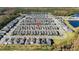 Aerial view of a residential neighborhood with a highlighted property at 12749 Brodlove Lane, Winter Garden, FL 34787