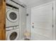 Convenient laundry room with stackable washer and dryer at 2254 Ohara Ct # 1055, Orlando, FL 32812