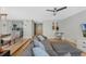 Open concept living room with sectional sofa and view into kitchen and dining area at 2254 Ohara Ct # 1055, Orlando, FL 32812