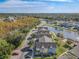 Townhome community with lake and surrounding landscape at 4012 Santa Maria # 101, Kissimmee, FL 34741