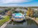Resort-style pool, deck and lake view at 4012 Santa Maria # 101, Kissimmee, FL 34741