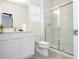 Bathroom with a large walk-in shower and vanity at 6067 High Seas Dr, Orlando, FL 32821