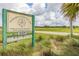 Sign for Poinciana Community Park in Polk County at 825 Desmoines Pl, Kissimmee, FL 34759