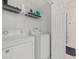 Convenient laundry room with washer and dryer at 879 Assembly Ct, Reunion, FL 34747