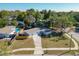 Aerial view of a charming home with a private pool and well-manicured lawn at 101 Gerry Dr, Altamonte Springs, FL 32714
