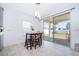 Kitchen nook with sliding door access to backyard at 1721 Sunfish St, St Cloud, FL 34771