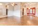 Open dining area with hardwood floors and a bay window at 1960 Jan Lan Blvd, Saint Cloud, FL 34772