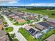 Aerial view of a residential neighborhood at 204 Fox Loop, Davenport, FL 33837