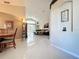 View from dining room into the spacious living room at 204 Fox Loop, Davenport, FL 33837