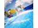 Enjoy the resort-style wave pool with surfboard at 2166 Fleming Mist Pl, Kissimmee, FL 34747