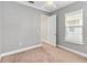 Bright bedroom featuring neutral walls and carpeting at 2482 Yellow Brick Rd, St Cloud, FL 34772