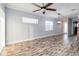 Spacious dining room with tile floor and natural light at 2482 Yellow Brick Rd, St Cloud, FL 34772