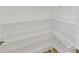 Walk-in pantry with ample shelving for storage at 2482 Yellow Brick Rd, St Cloud, FL 34772