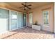 Screened porch with sliding glass doors at 2482 Yellow Brick Rd, St Cloud, FL 34772