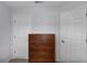 Bedroom with dresser and two doors at 3083 Yellow Lantana Ln, Kissimmee, FL 34747