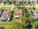 Property overview showcasing house and surrounding area at 1416 Wood Lake Cir, St Cloud, FL 34772