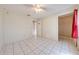 Spacious bedroom with tile floors and walk-in closet at 1416 Wood Lake Cir, St Cloud, FL 34772