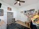 Bright home office filled with artwork and a desk at 1646 Dunes Ct, Haines City, FL 33844