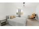 Bright bedroom with large teddy bear and window coverings at 9111 Outlook Rock Trl, Windermere, FL 34786