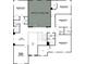 Second floor with bedrooms, bathrooms, loft, and media room at 9111 Outlook Rock Trl, Windermere, FL 34786