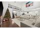 Spacious living area with high ceilings, Christmas tree and open concept floor plan at 9111 Outlook Rock Trl, Windermere, FL 34786