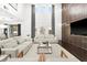 Bright and airy living room with large windows and modern decor at 9111 Outlook Rock Trl, Windermere, FL 34786