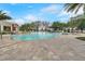 Resort-style pool with spacious deck and lounge chairs at 1869 Brockridge Rd, Kissimmee, FL 34744