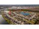 Community overview showing location of house and lake at 3907 Baja Dr, St Cloud, FL 34772